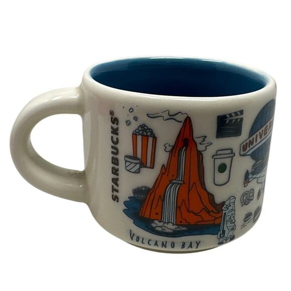 Starbucks Been There Series Pin Drop Universal Orlando Resort Coffee Mug 2 oz - Picture 2 of 5